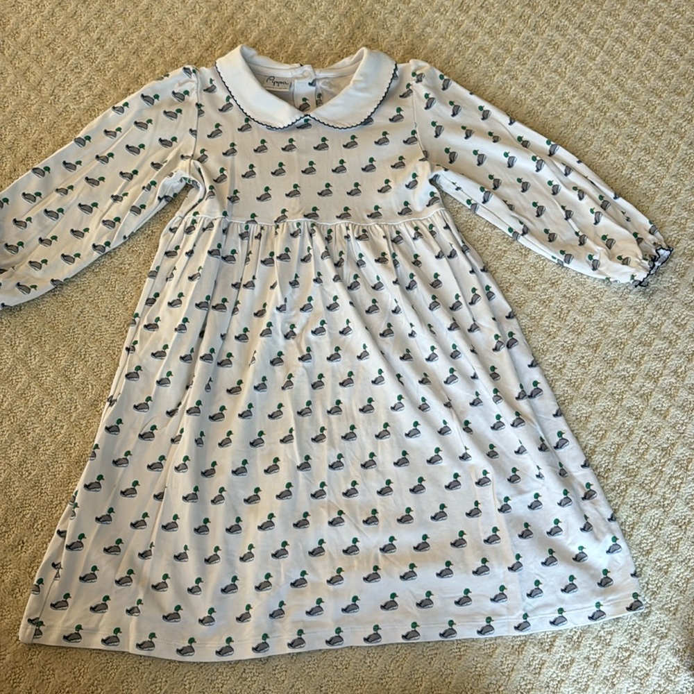 Shrimp and grits / Pippa mallard dress size 8.